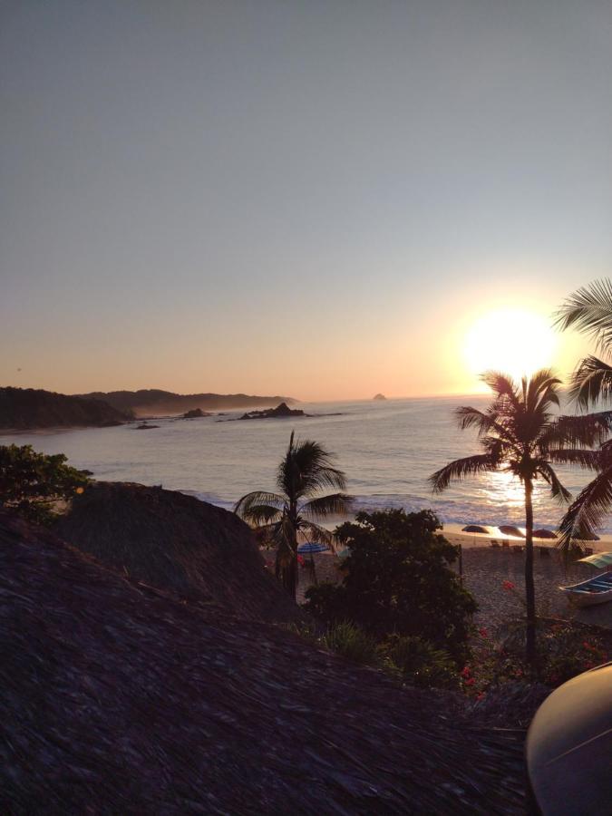 Posada Ecohabitas Mazunte Buitenkant foto